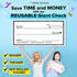 JJ CARE Giant Check
